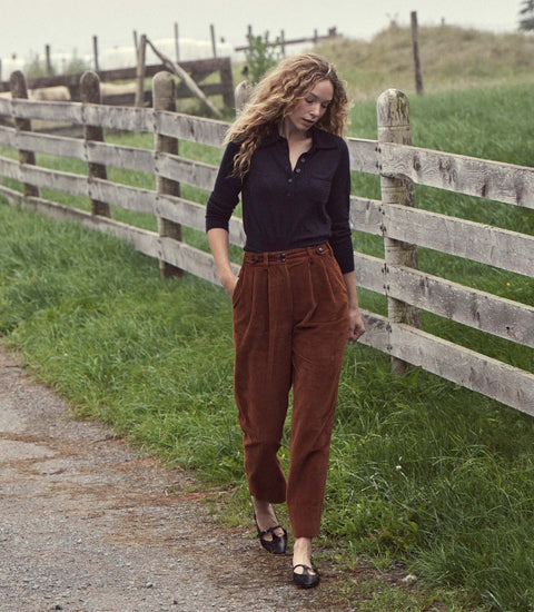 HMD -- ATHERTON PANT -- TERRA DI SIENA