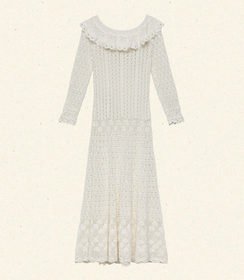 MARGOT DRESS -- PEARL