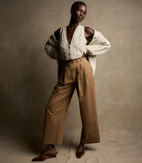 ALBERTA CASHMERE VEST -- COTTAGE