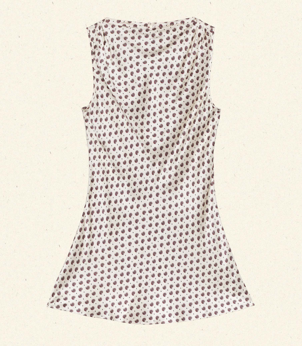 ALFREDA DRESS -- FRANCOISE FOULARD