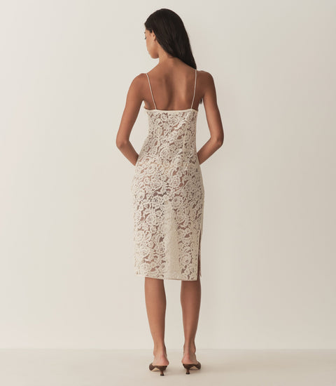 ALISSA DRESS -- CALLA LILY