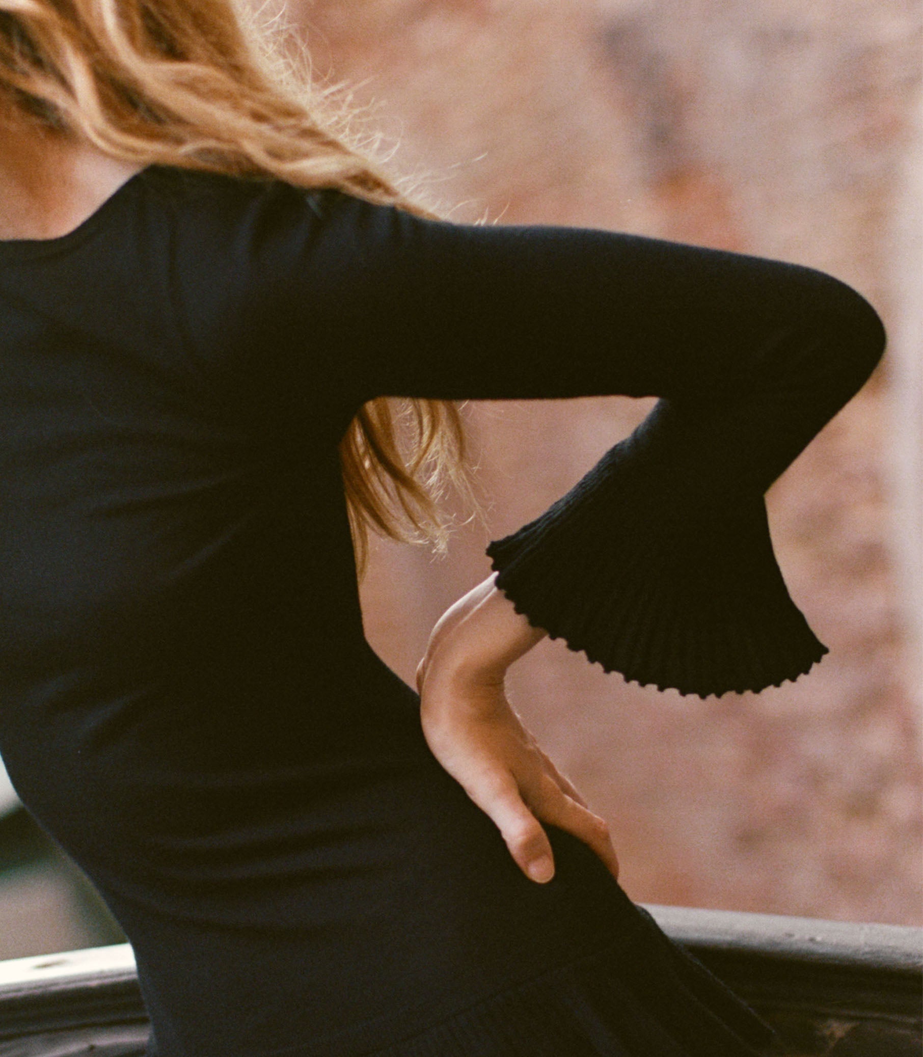 AMELINA DRESS -- BLACK