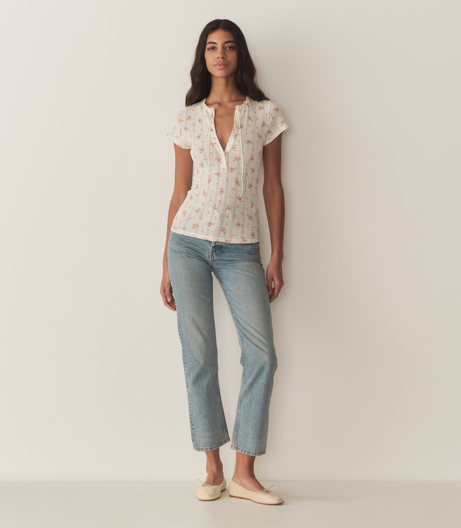 BRIE TEE -- FRENCH MARIGOLD