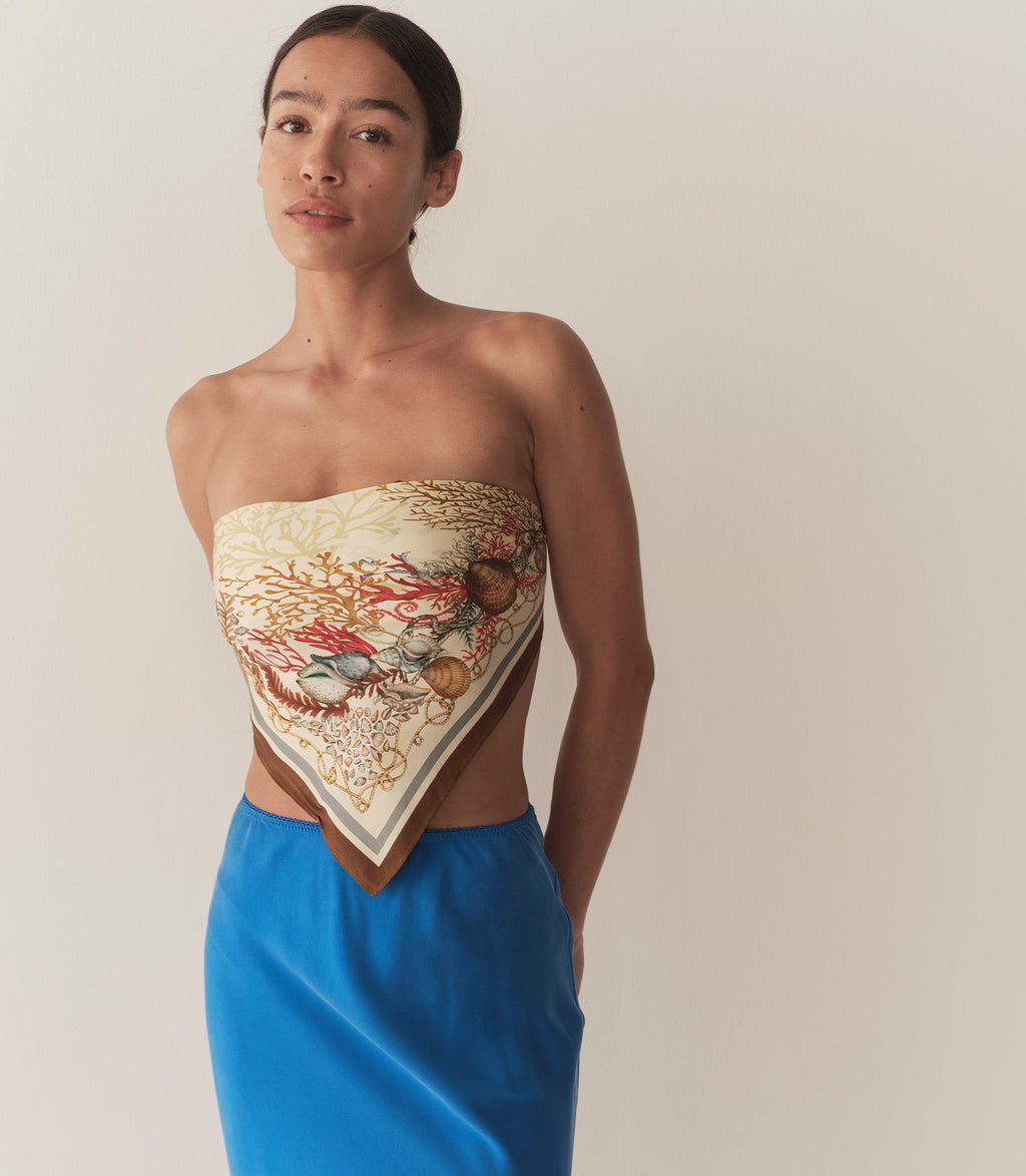 PETIT PENNY BANDANA -- COQUILLAGES DES BIARRITZ