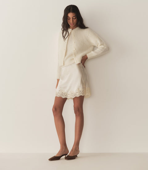 LILLETTE CARDIGAN -- SEA SALT