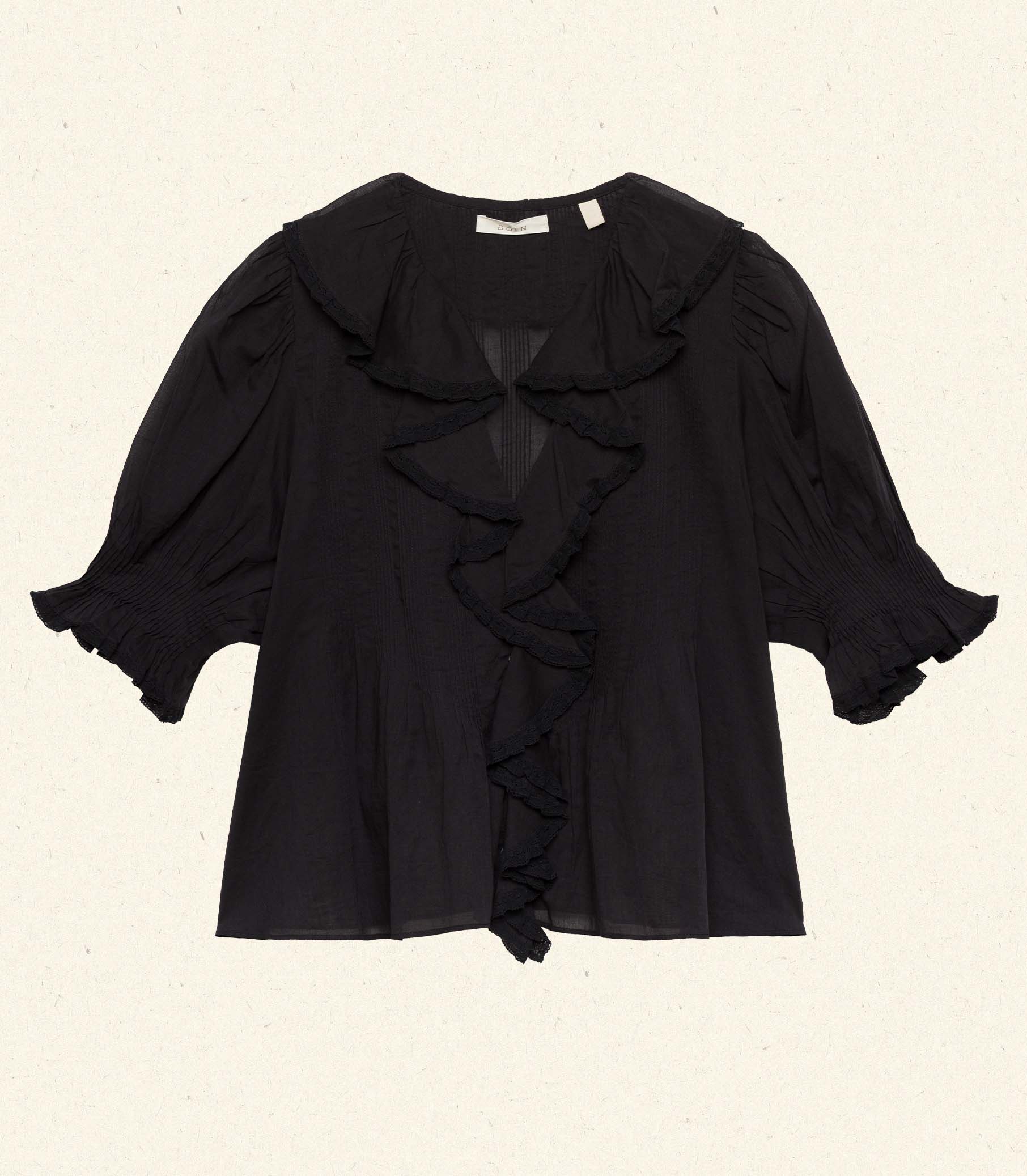 HENRI TOP -- BLACK