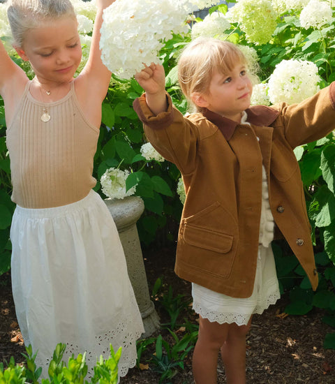 LITTLE PASCUAL JACKET -- WILLOW BARK