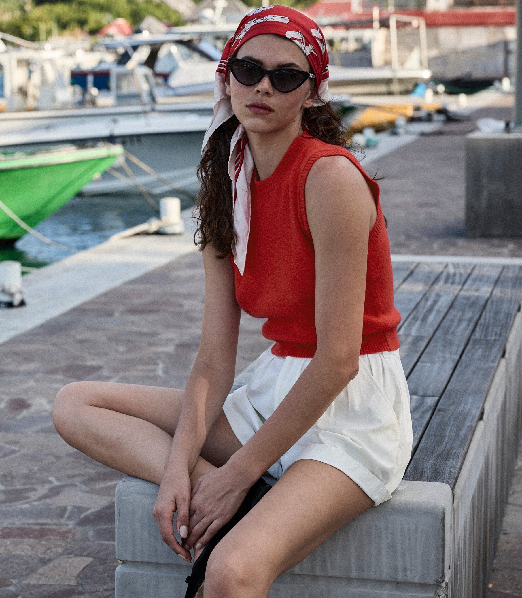 LOUDEN TOP -- CARMINE