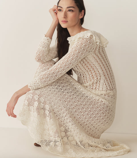 MARGOT DRESS -- PEARL