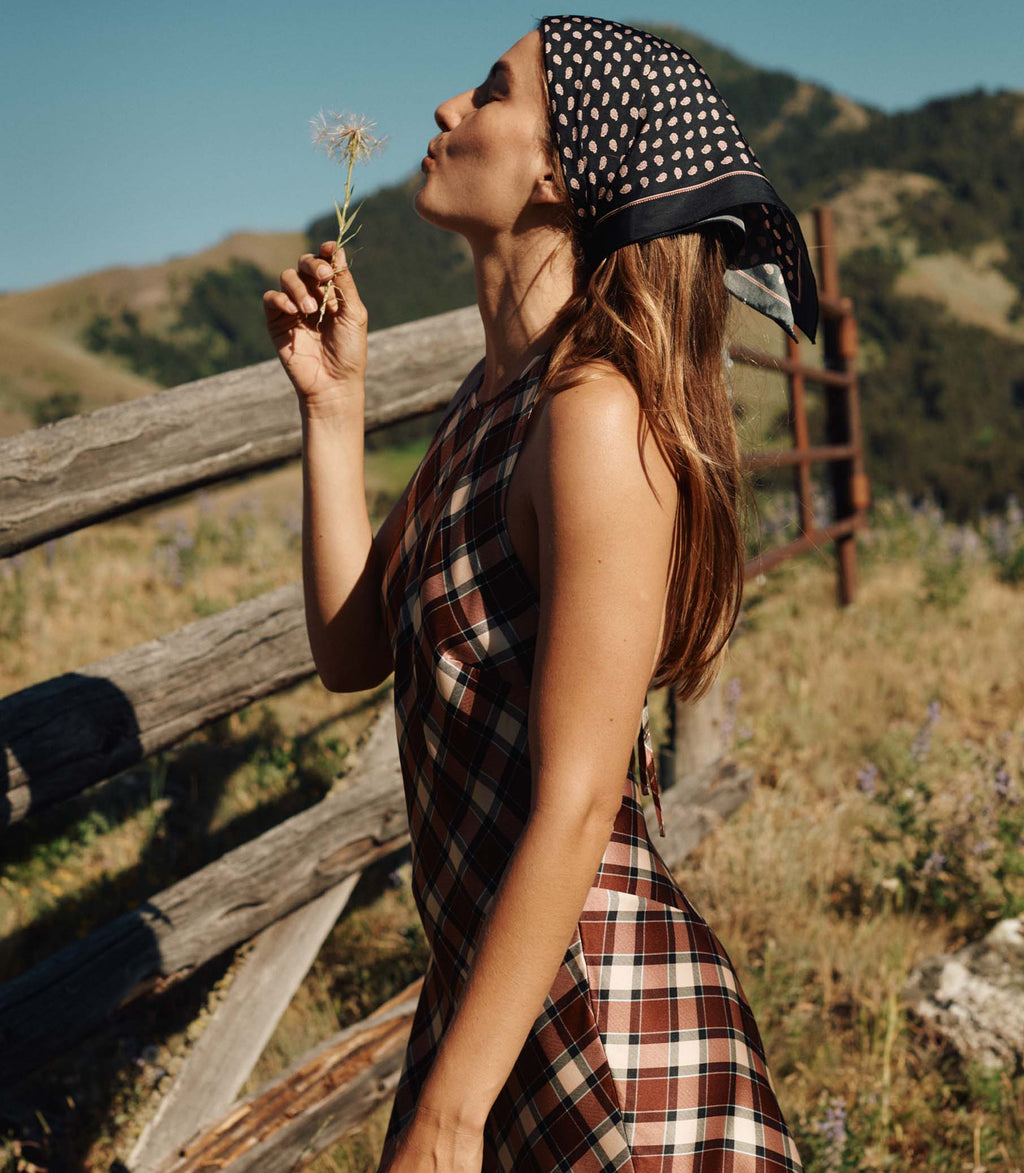 PETIT PENNY BANDANA -- CARDINALE FOULARD