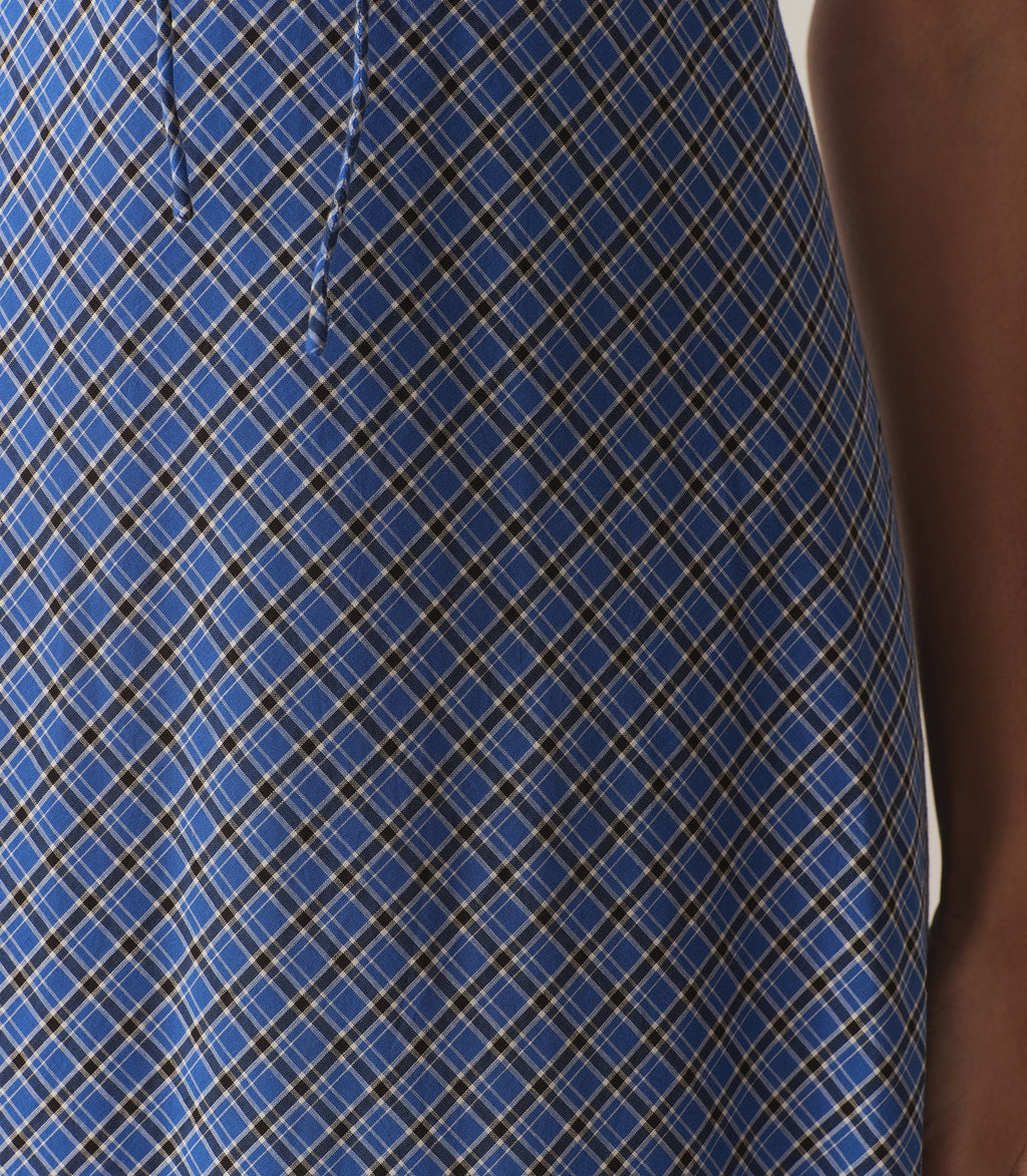 SOFIA DRESS -- CASSIS CHECK