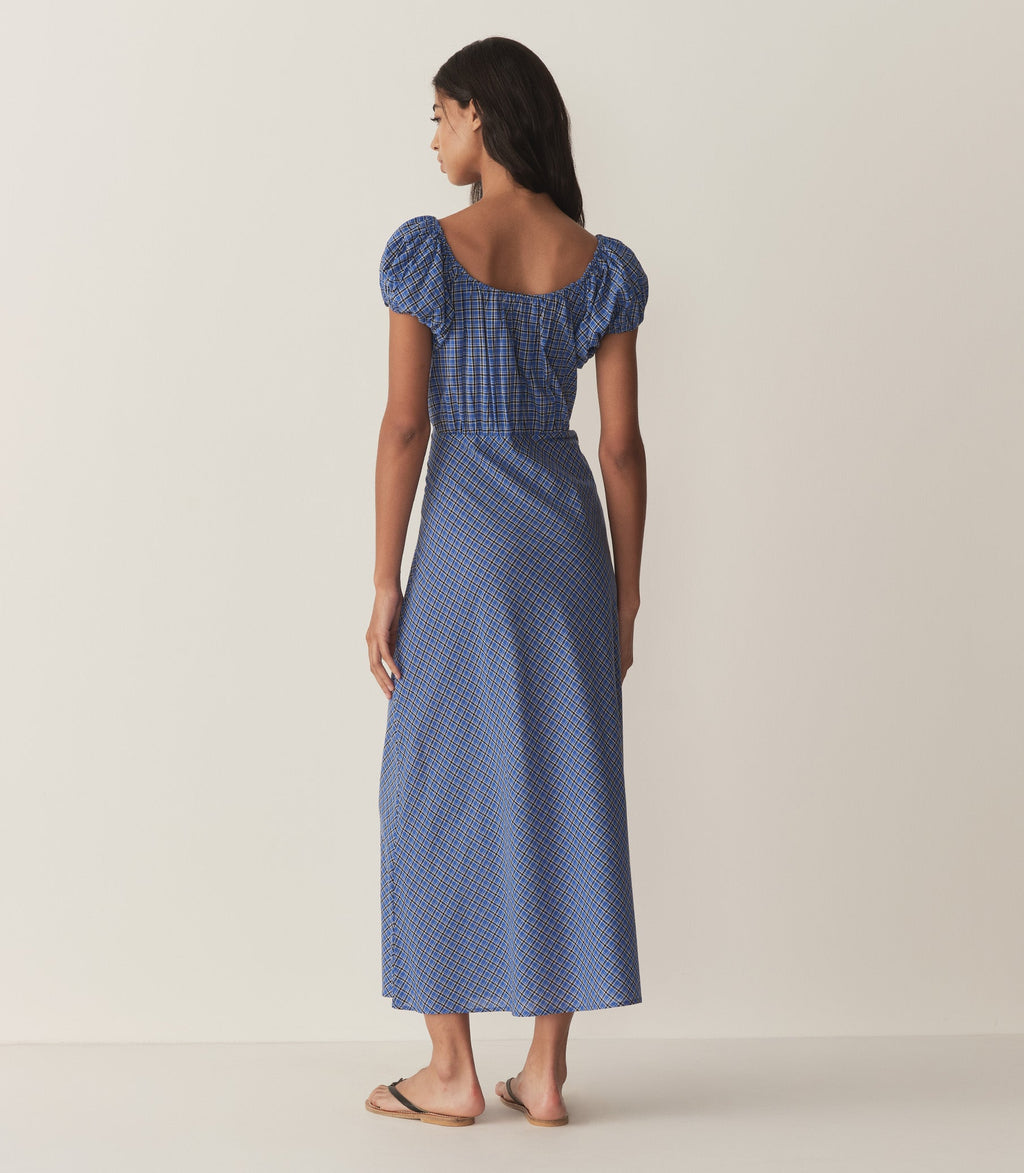 SOFIA DRESS -- CASSIS CHECK