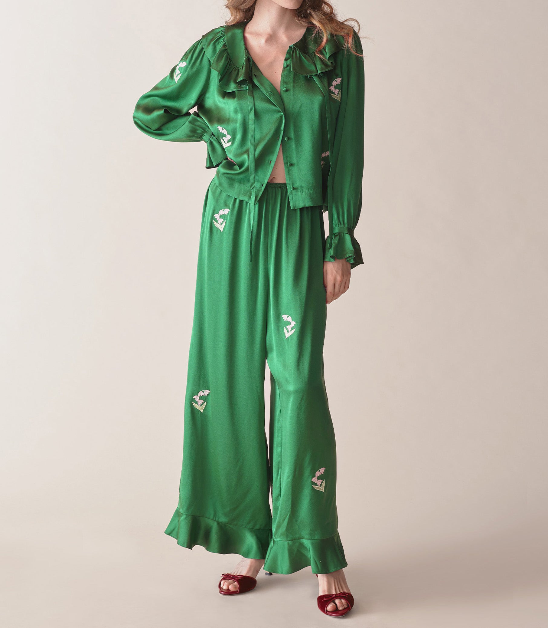 HMD -- STASIA PANT -- EMERALD IVY