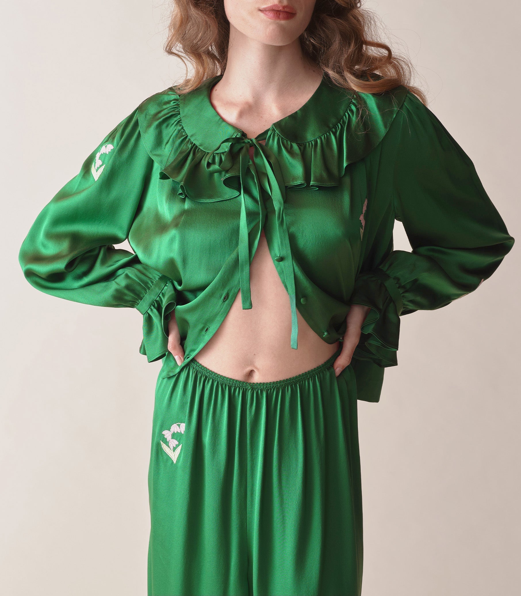 HMD -- STASIA PANT -- EMERALD IVY