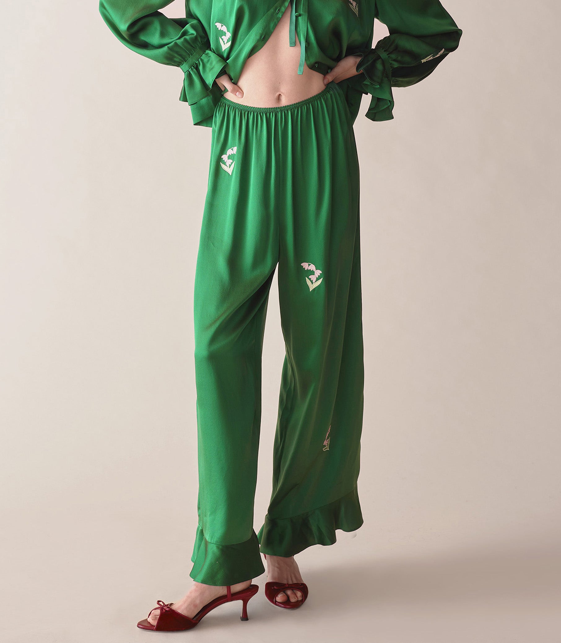 HMD -- STASIA PANT -- EMERALD IVY
